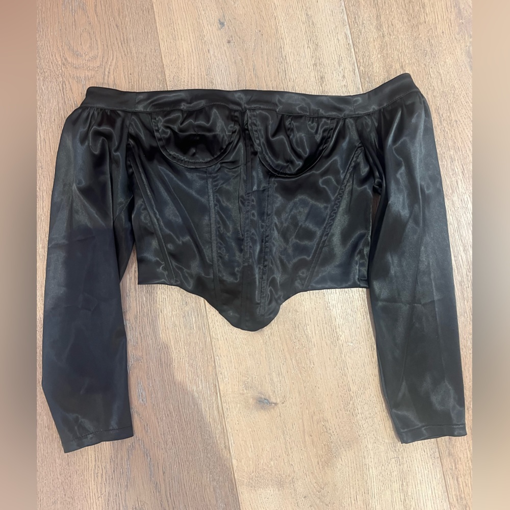 Black Crop Top